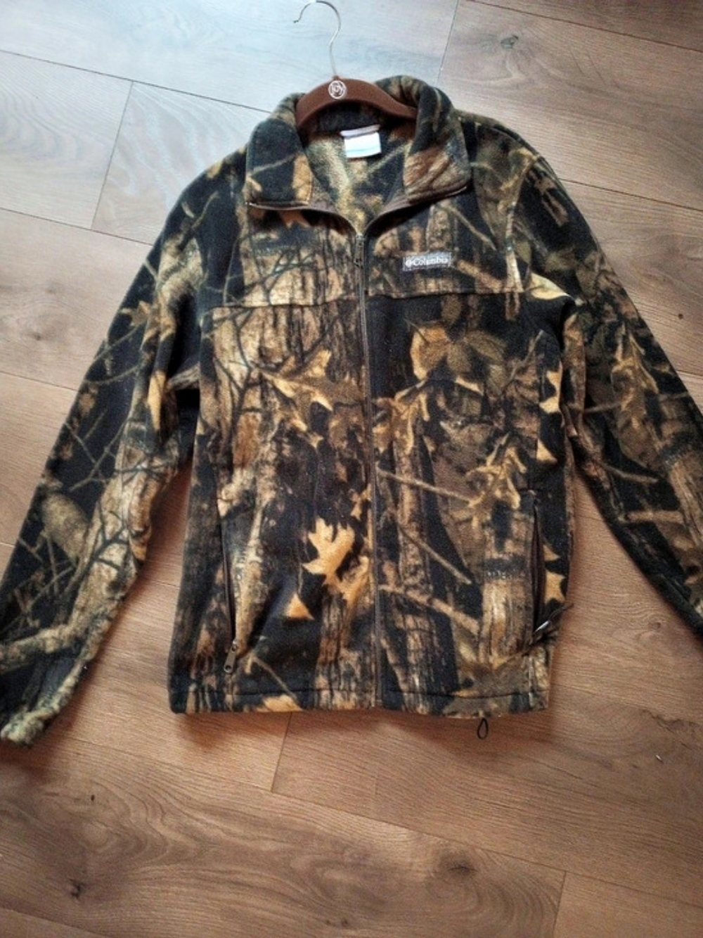 Columbia Men's Camo Fleece Jacket Size Medium